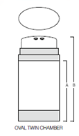 Oval Twin Chamber